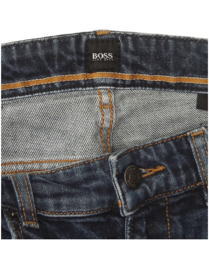 Vaqueros Hugo Boss Hombre Slim W32 L33 Azul Marino