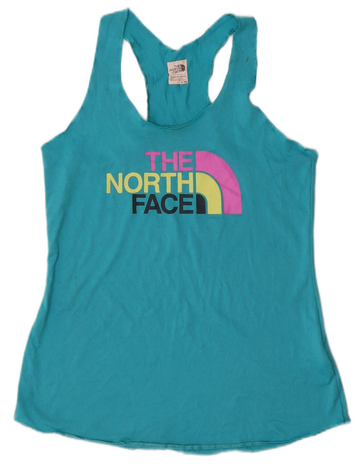 The North Face Camiseta sin mangas gráfica para mujer UK 40 Poliéster azul medio