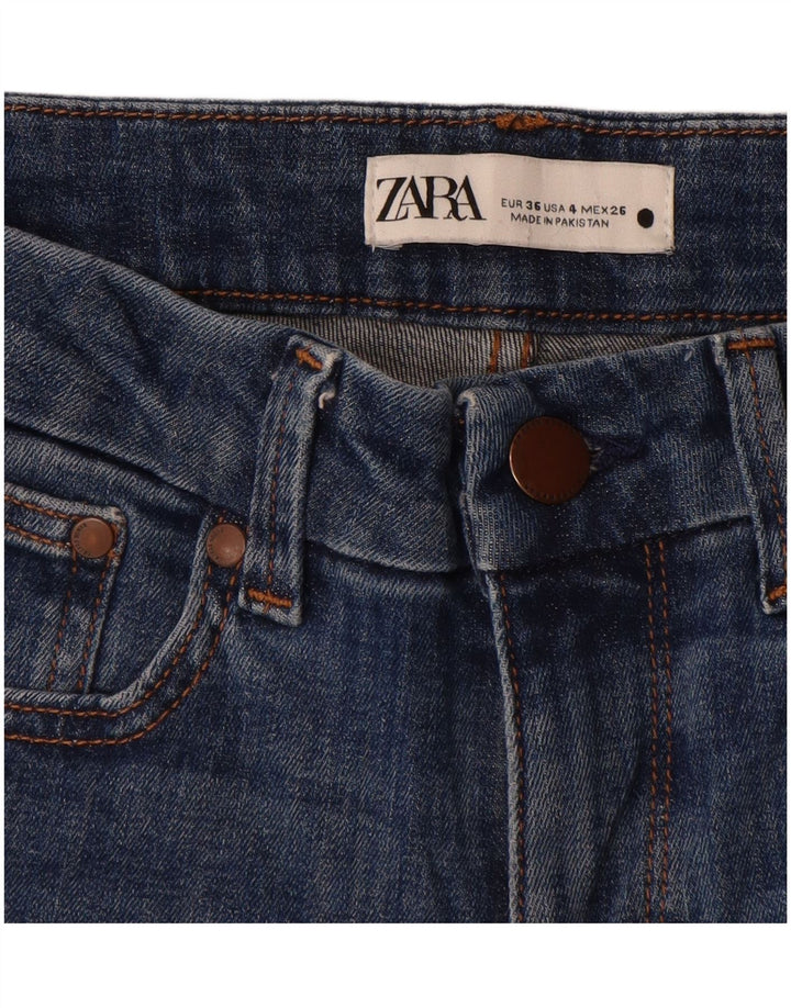 Zara Vaqueros Bootcut Mujer EU 36 XS W26 L28 Azul