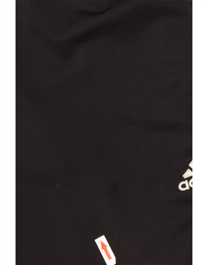 Pantalón De Chándal Adidas Hombre Grande Negro Espiga Poliéster