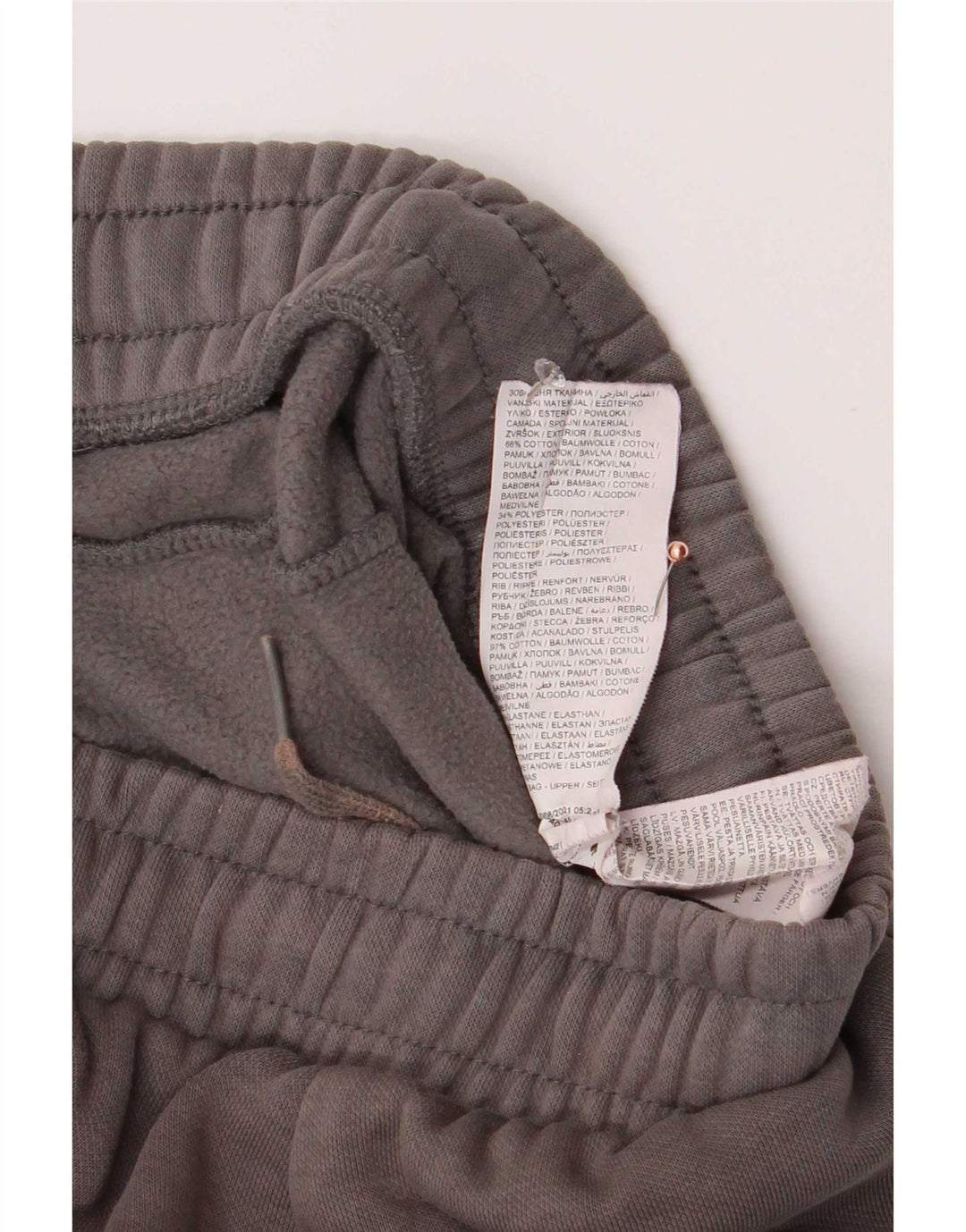 Pantalones De Chándal Puma Joggers De Algodón Gris Medio Hombre