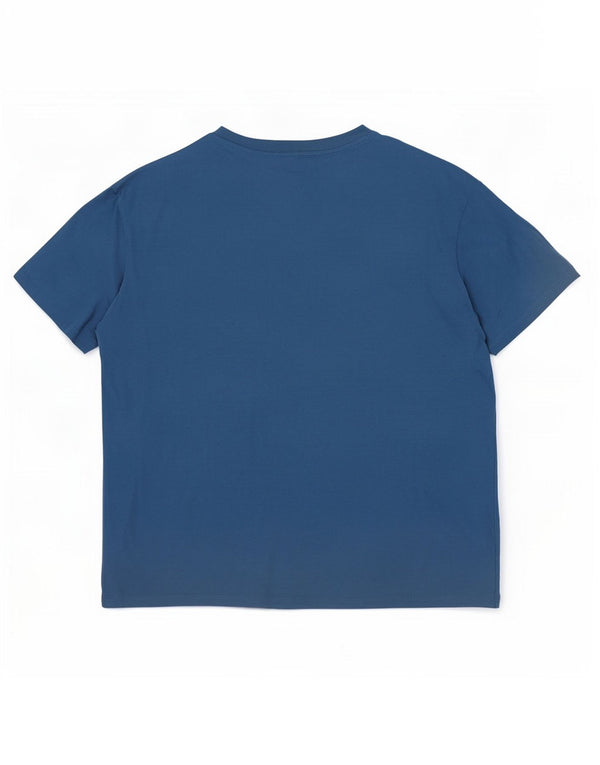 Camiseta Benetton Mujer Top UK 46 Large Azul