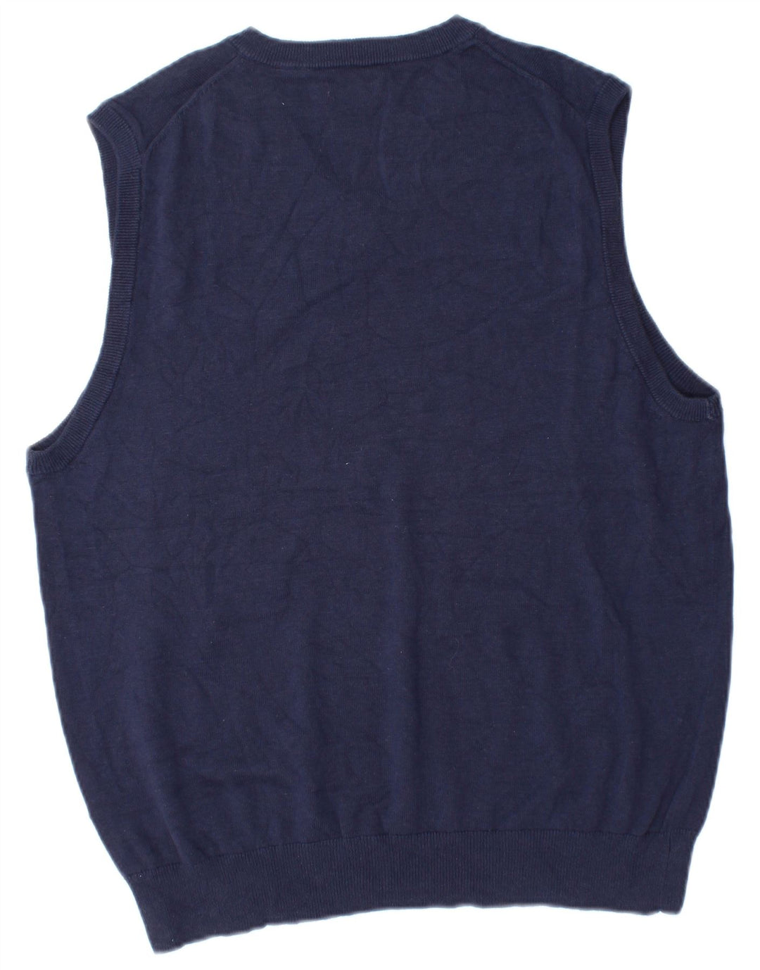 Izod Hombre Chaleco Tank Top Medium Azul Marino Algodón