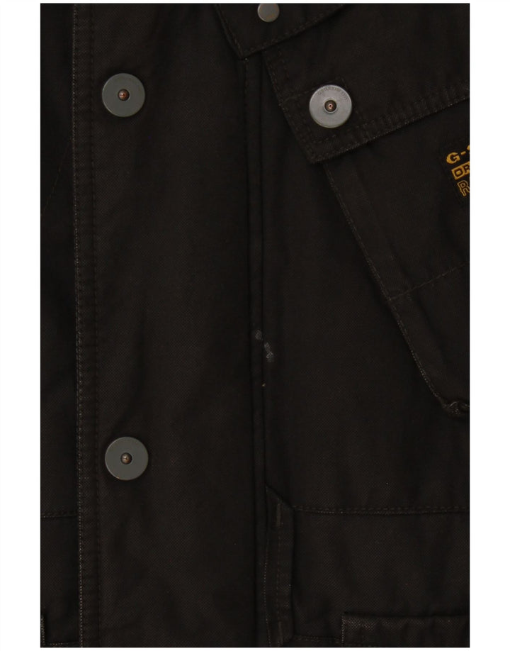 G-Star Chaqueta cortavientos para hombre UK 36 Small Gris Algodón