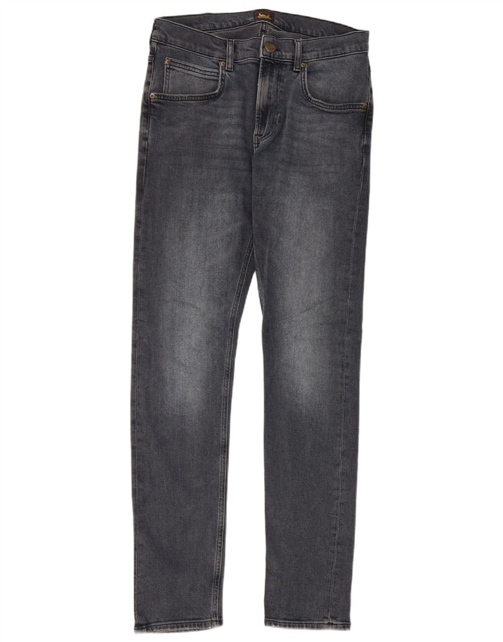 LEE Mens Luke Slim Jeans W31 L32 Blue Cotton