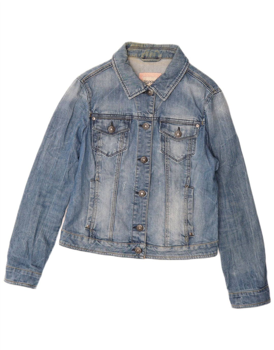 ESPRIT Chaqueta vaquera para mujer UK 20 2XL Algodón azul