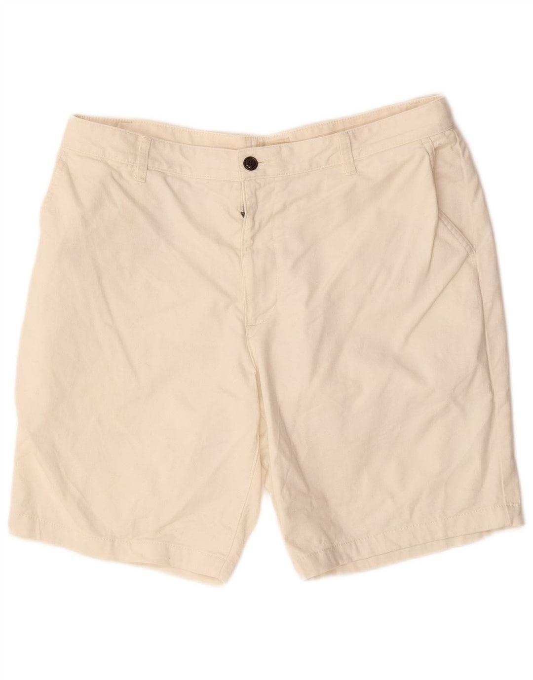 DOCKERS Pantalones cortos tipo cargo para hombre W36 Large Off White Cotton