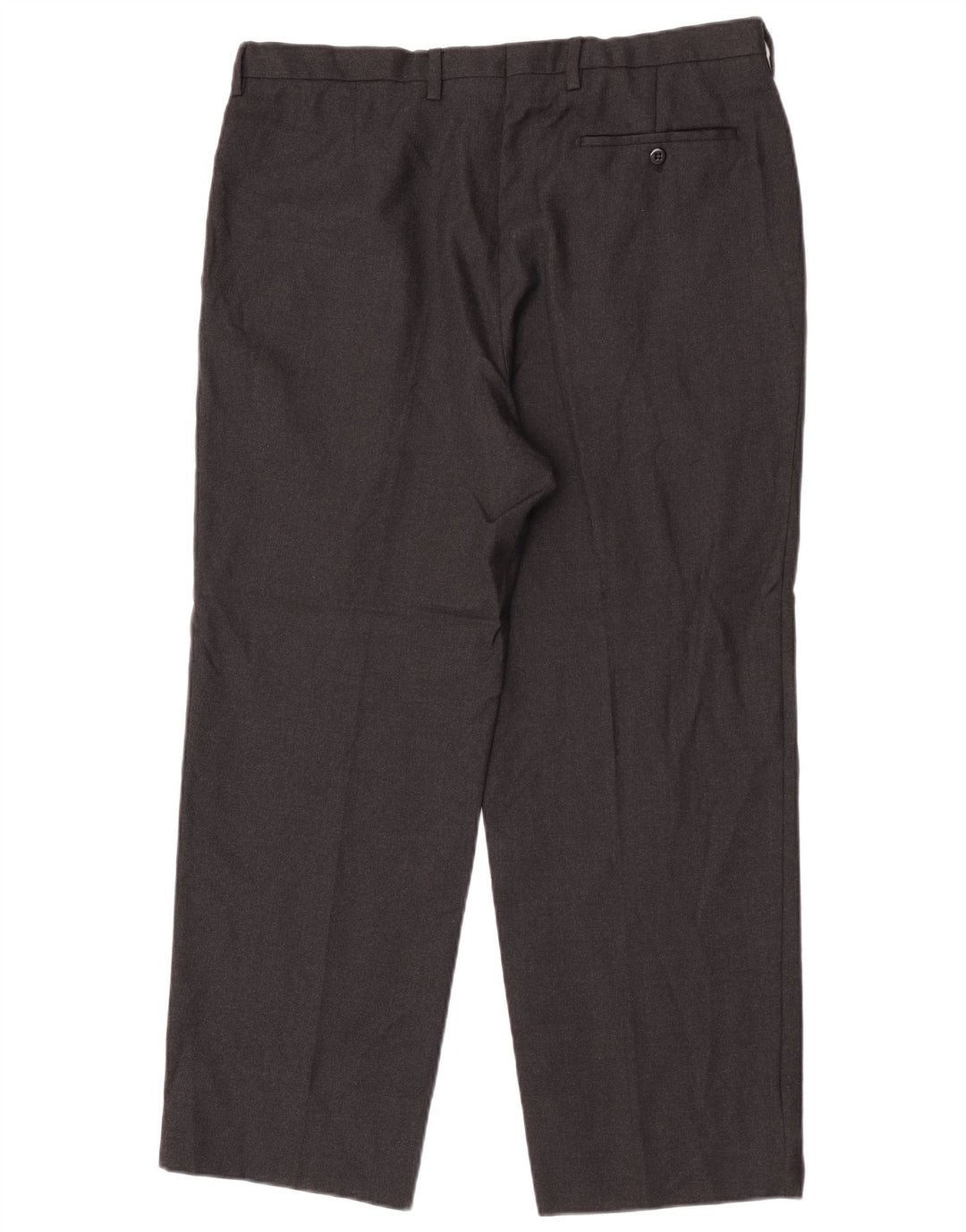 Burberry Pantalón de traje con pinzas para hombre W36 L28 Lana gris