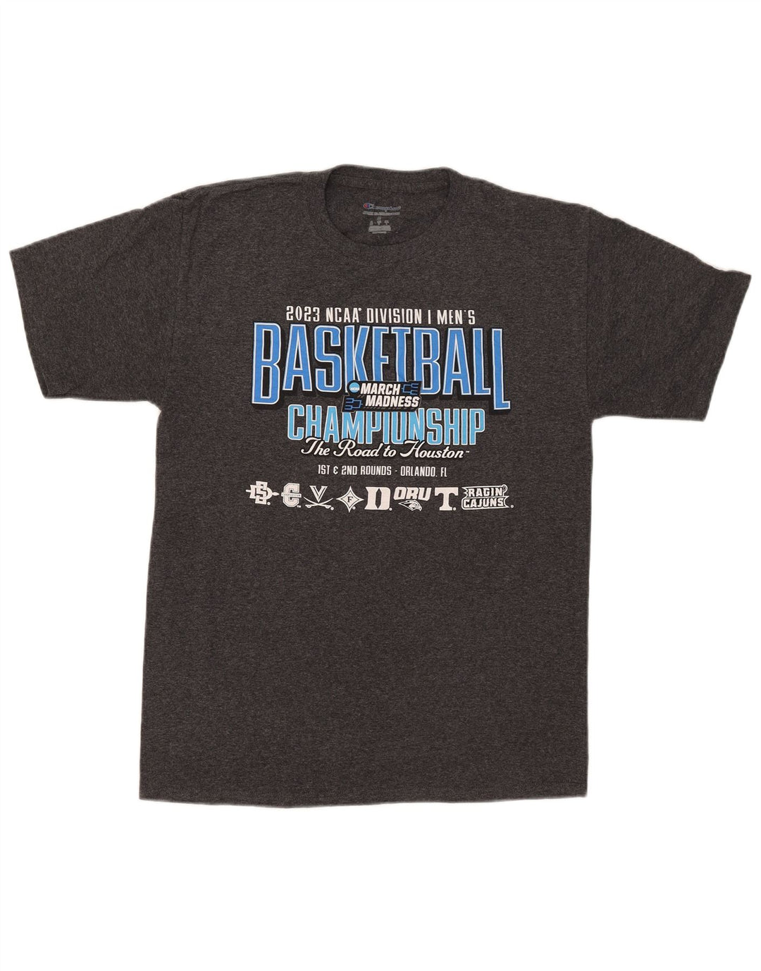 Champion Camiseta Gráfica Para Hombre Top Gris Medio