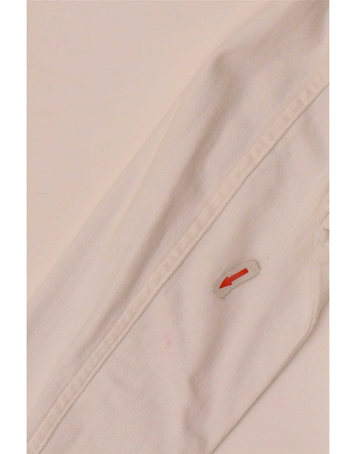 Crew Clothing Chaqueta vaquera para mujer UK 10 Small White