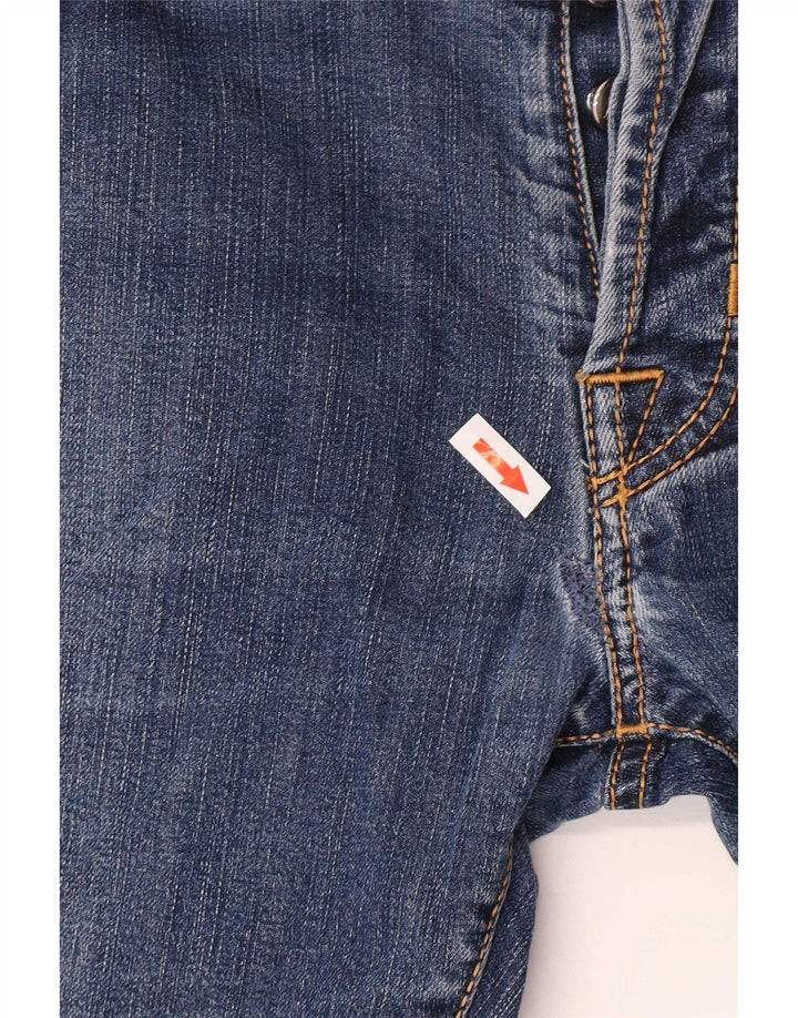 Jacob Cohen Jeans delgados hechos a mano para hombre W35 L29 Algodón azul