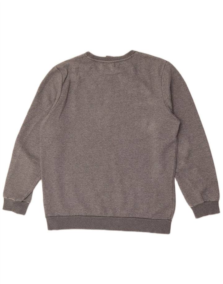 Puma Hombre Sudadera Gráfica Jersey De Algodón Gris Medio