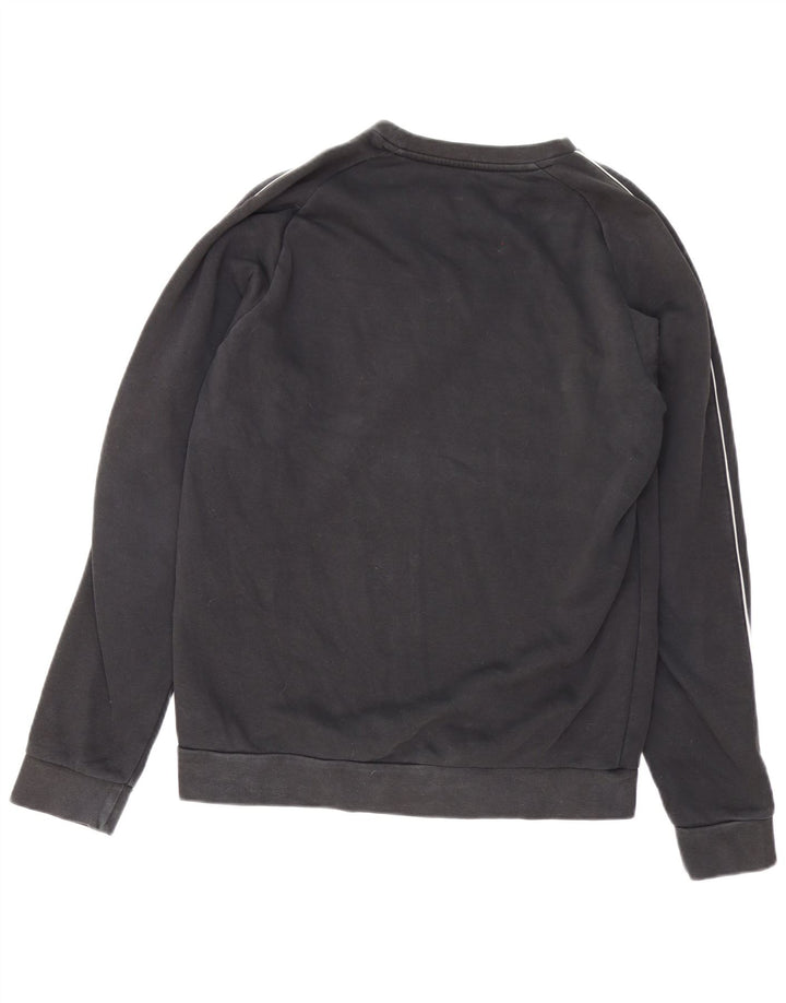 Adidas Hombre Sudadera Jumper Medium Negro Algodón