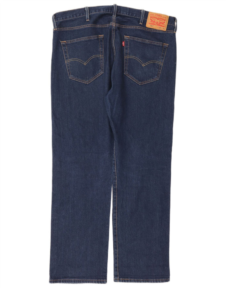 Levi's Jeans rectos 501 para hombre W38 L30 Algodón azul marino