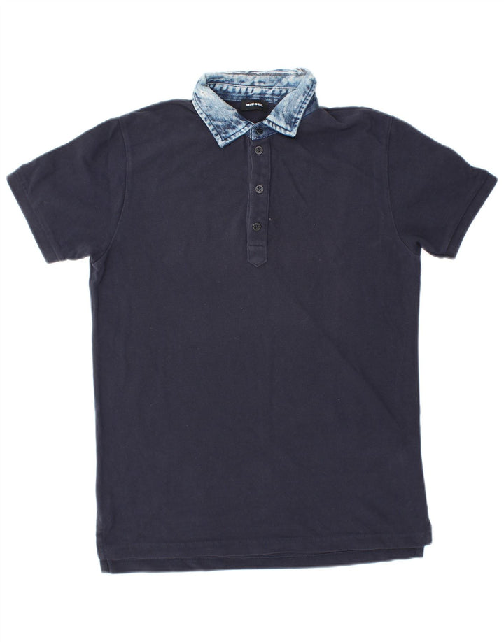 DIESEL Polo Hombre Small Azul Marino Algodón
