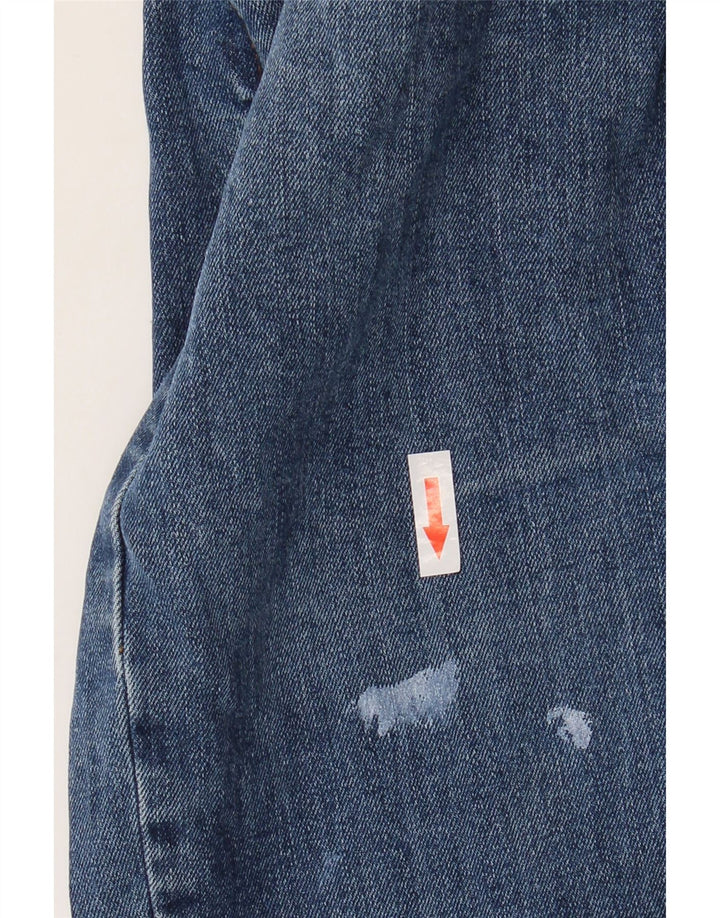 Marks & Spencer Vaqueros cónicos para hombre W32 L29 Algodón azul