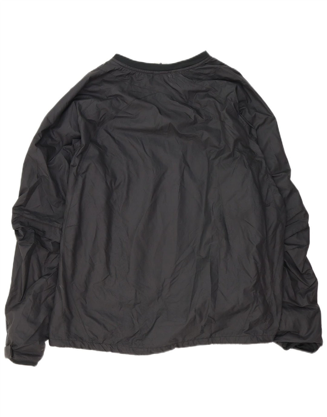 NIKE Hombre Jersey Chándal Top Grande Poliéster Negro