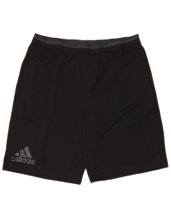 Adidas Pantalones Cortos Deportivos Hombre XL Negro Poliéster Deportes