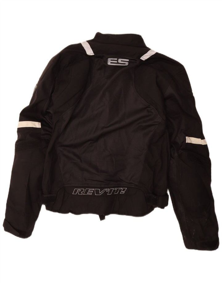 Chaqueta Revit Motorstyle Graphic Racer para hombre UK 36 Small Black Polyamide