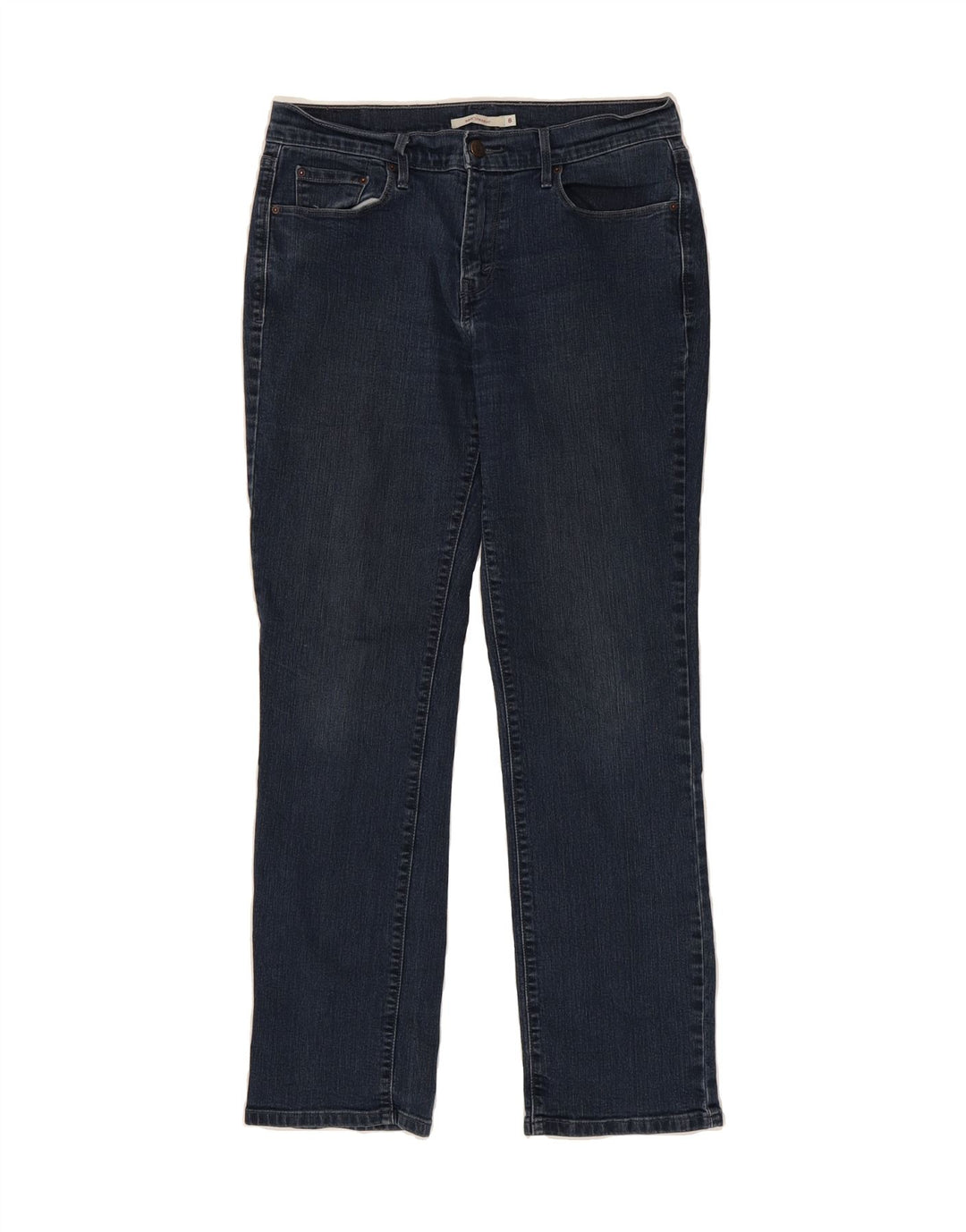 LEVI'S Womens 505 Straight Jeans US 8 Medium W32 L29 Blue Cotton Vintage Levi's and Second-Hand Levi's from Messina Hembry 