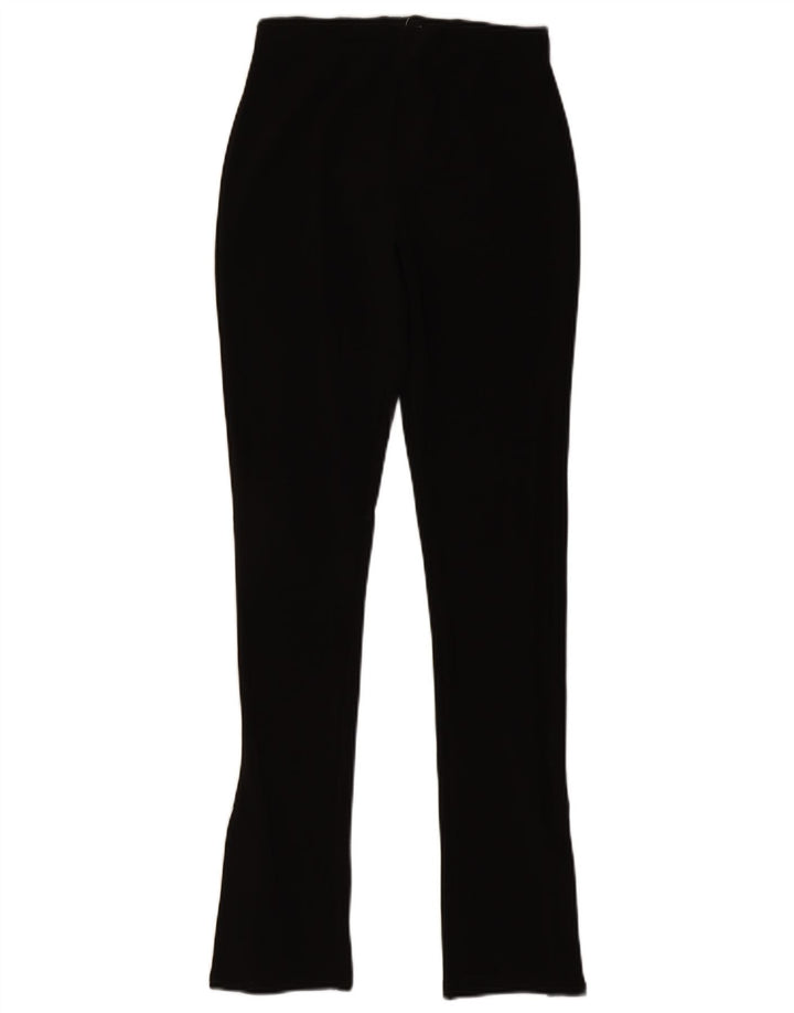 Zara Mujer Pantalón Chándal UK 42 Mediano Negro Poliéster