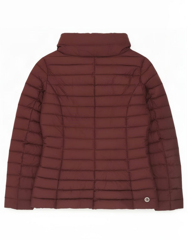 Colmar Chaqueta acolchada de ajuste relajado para mujer IT 42 Small Poliéster burdeos