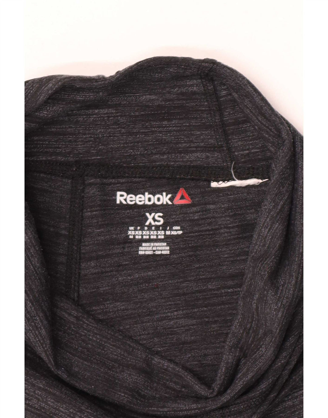 Leggings Reebok Mujer UK 4/6 XS Gris Moteado