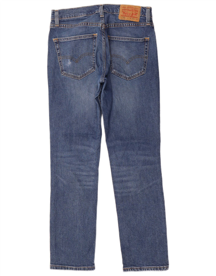 Levi's Hombre 511 Slim Jeans W30 L30 Algodón Azul