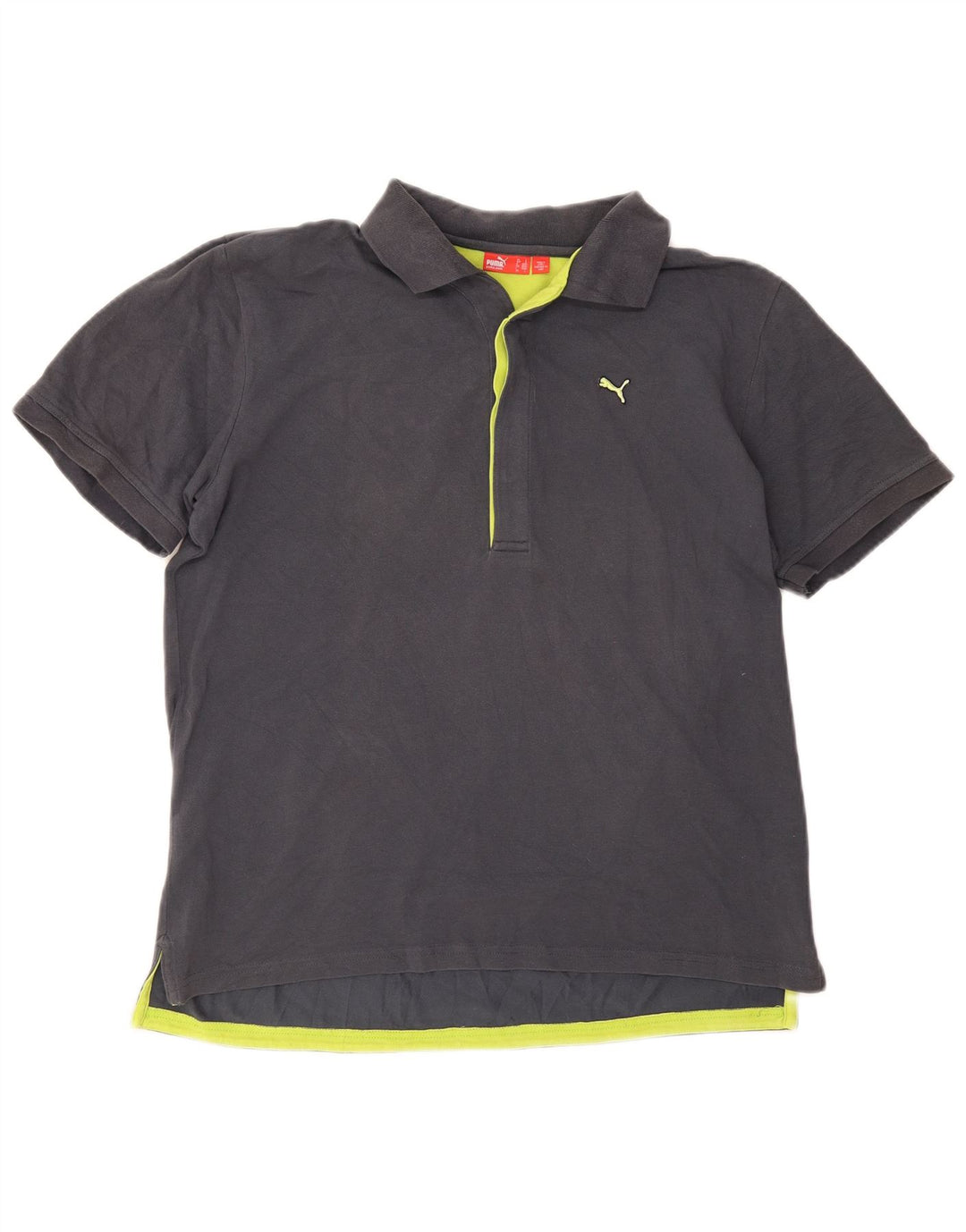 Polo Puma Hombre Gris Grande