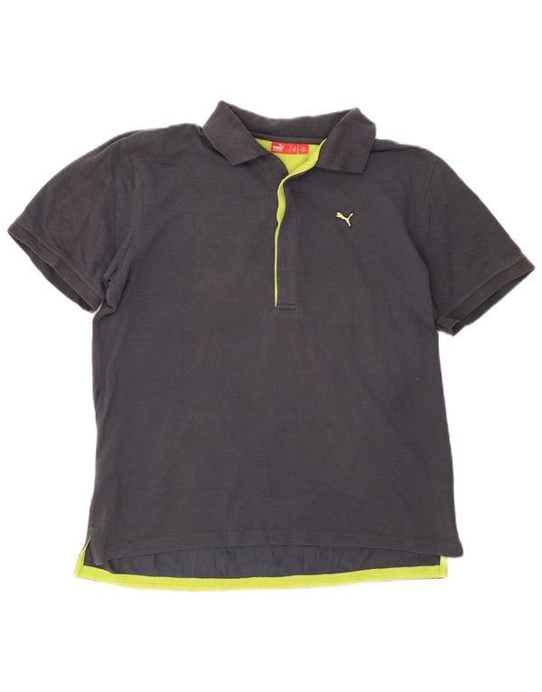 Polo Puma Hombre Gris Grande