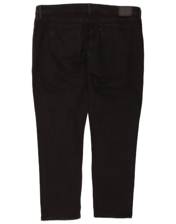 Levi's 311 Shaping Skinny Jeans para mujer US 22 3XL W44 L30 Algodón negro