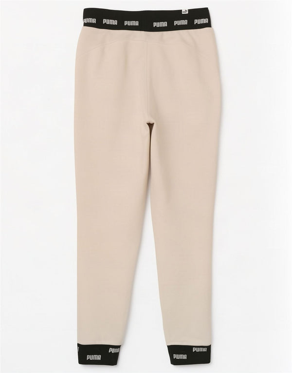 Puma Pantalones De Chándal Gráficos Joggers XS Blanco Colorblock Algodón