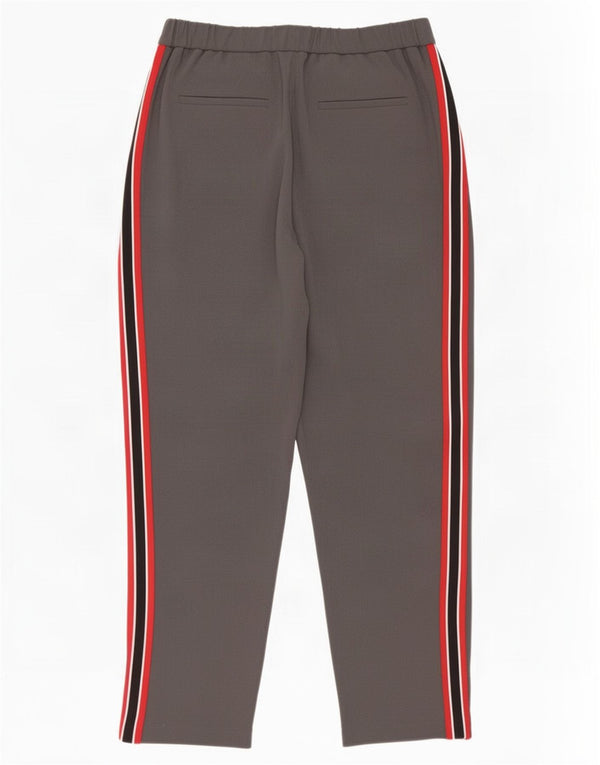 Marks & Spencer Pantalones chinos para mujer UK 10 Small W30 L26 Gris Colorblock