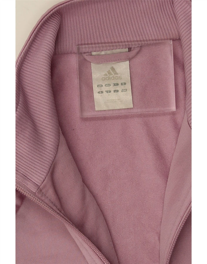 Adidas - Chaqueta de chándal para mujer (talla 40), color morado medio, poliéster