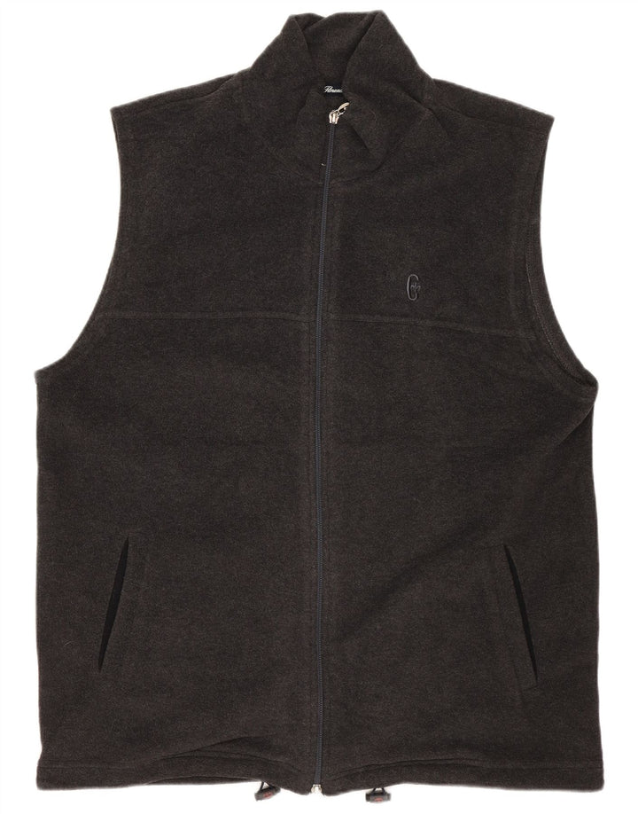 Eddie Bauer Chaleco polar para mujer UK 20 2XL Poliéster negro