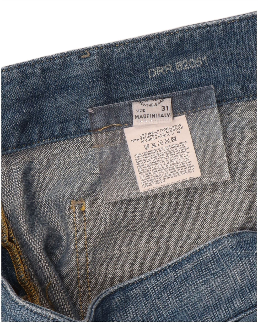 Vaqueros Bootcut Mujer Diesel W31 L28 Algodón Azul