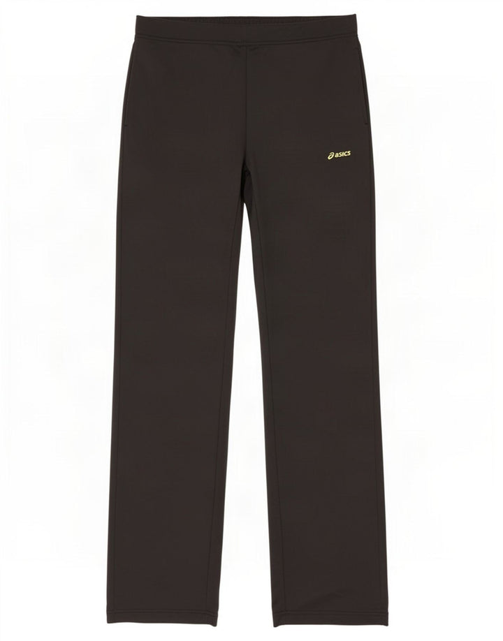 Asics Pantalones de chándal para mujer UK 40 Mediano Negro Poliéster