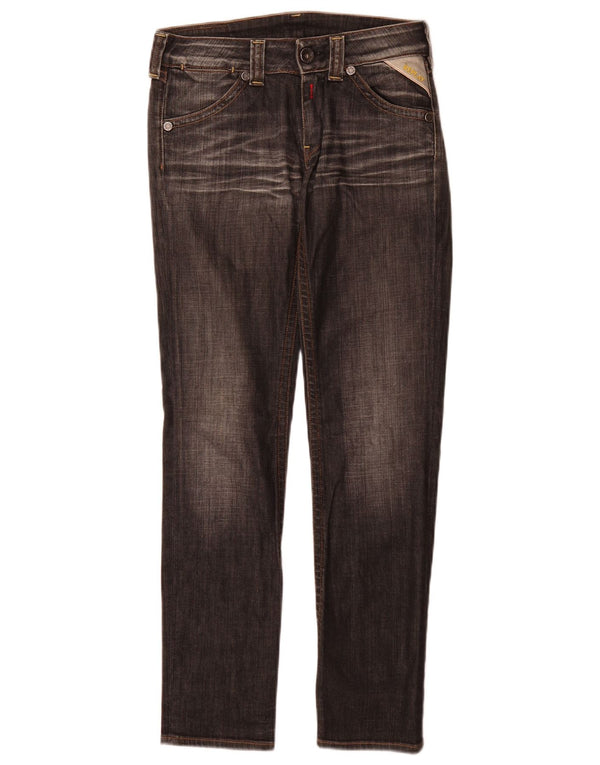 Vaqueros ajustados para mujer Replay W26 L30 Algodón gris