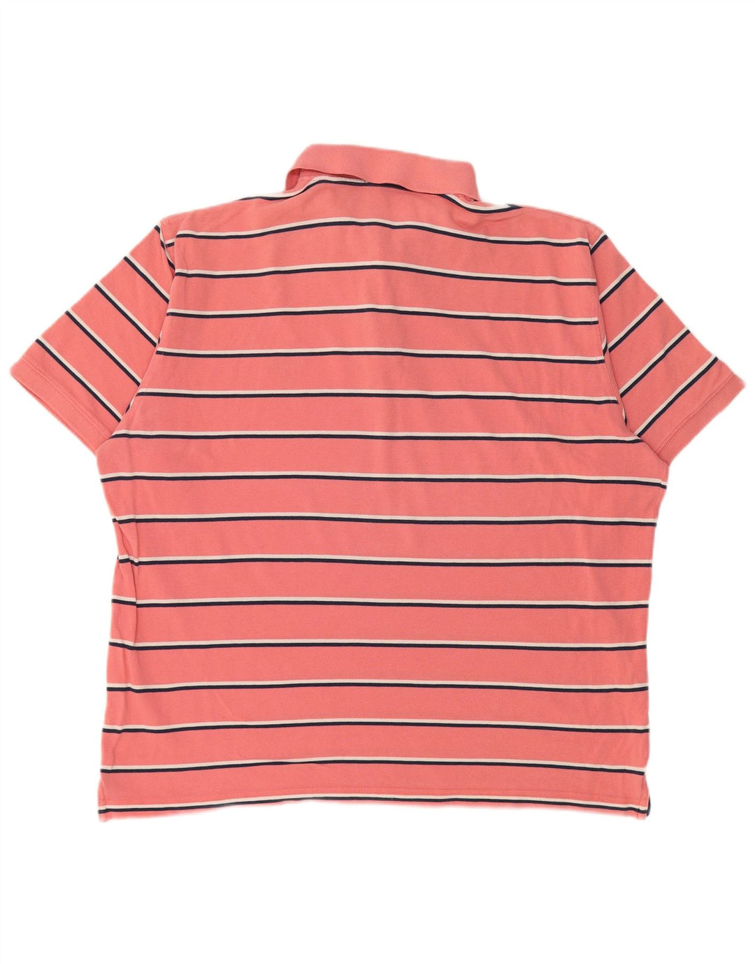 Gant Polo De Algodón A Rayas Rosa Grande Para Hombre