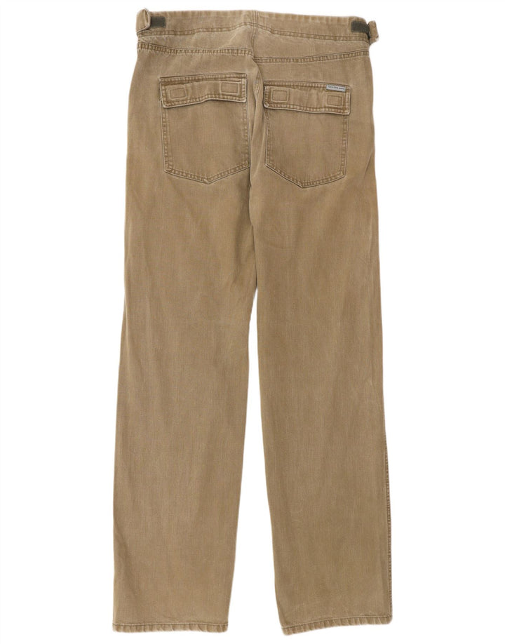 Vaqueros rectos Calvin Klein para hombre W34 L34 Marrón