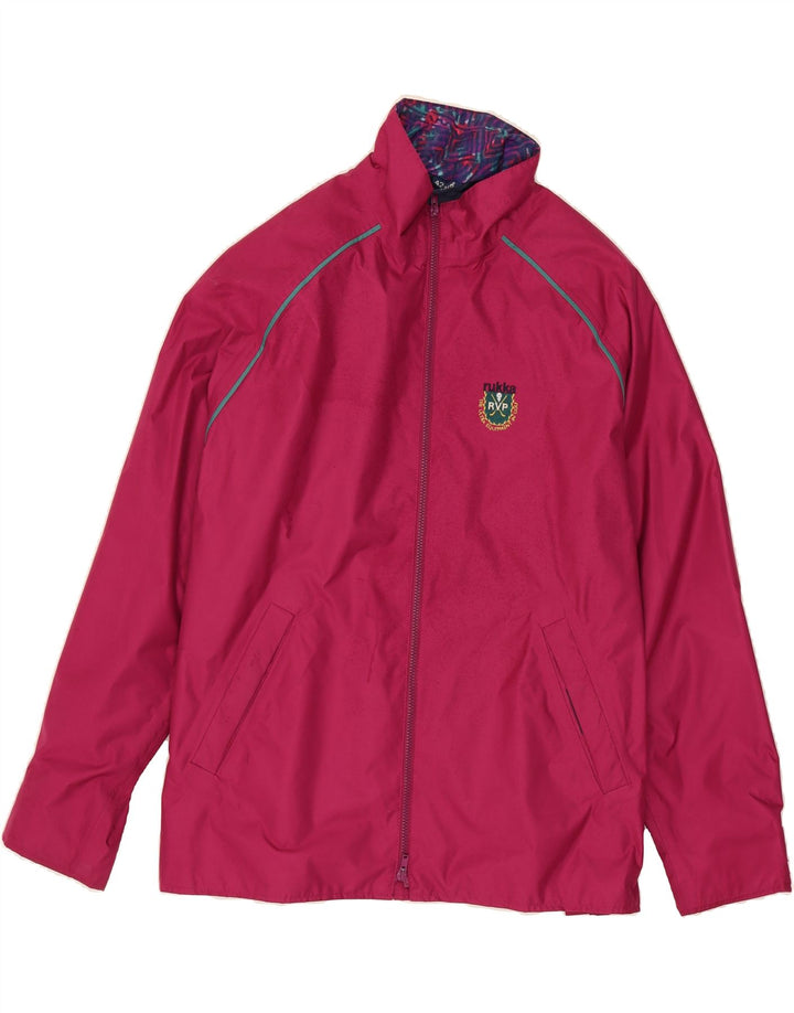 RUKKA Womens Windbreaker Jacket EU 42 Large Pink Polyester Vintage Rukka and Second-Hand Rukka from Messina Hembry 