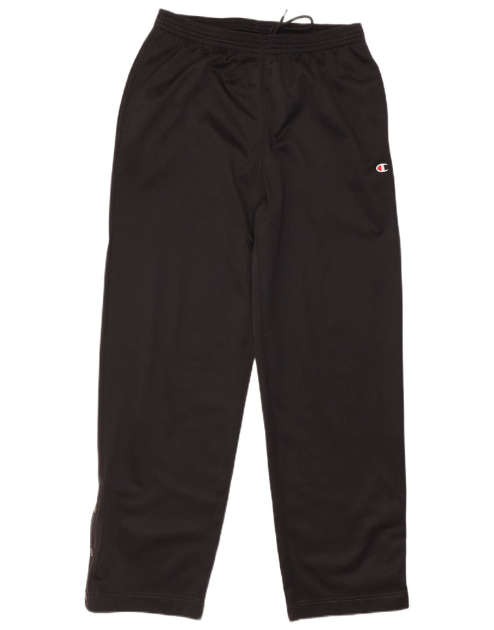 CHAMPION Pantalón de Chándal para Hombre Grande Poliéster Negro