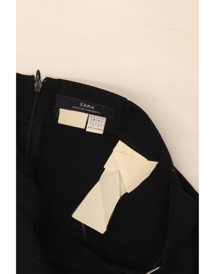 Zara Minifalda Mujer EU 40 Mediano W30 Negro