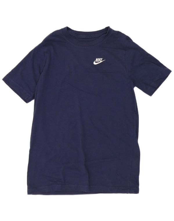 Nike Camiseta Niño Top 13-14 Años XL Azul Marino Algodón