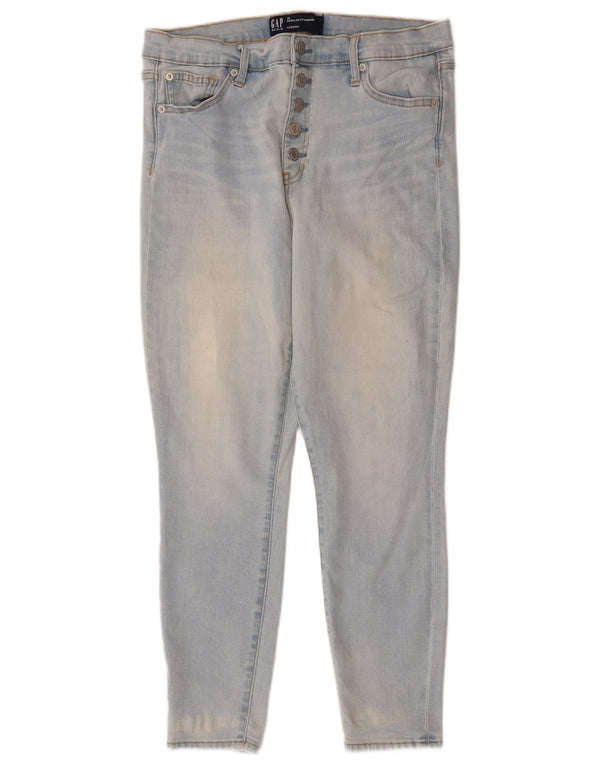 Legging para mujer Gap Vaqueros rectos regulares de ajuste estándar W32 L25 Algodón azul