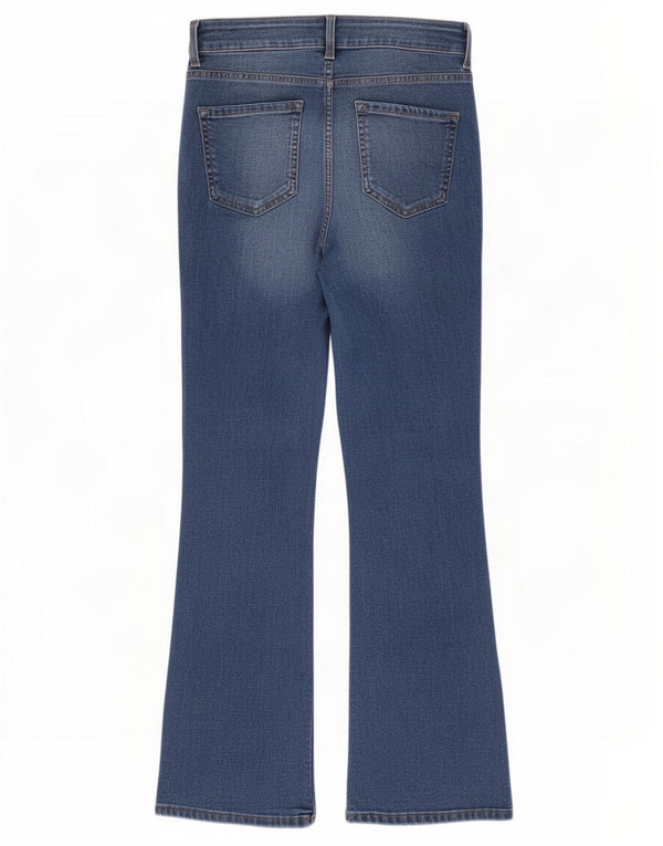 Marks & Spencer Jeans The Eva Bootcut para Mujer UK 12 Medium W28 L30 Azul