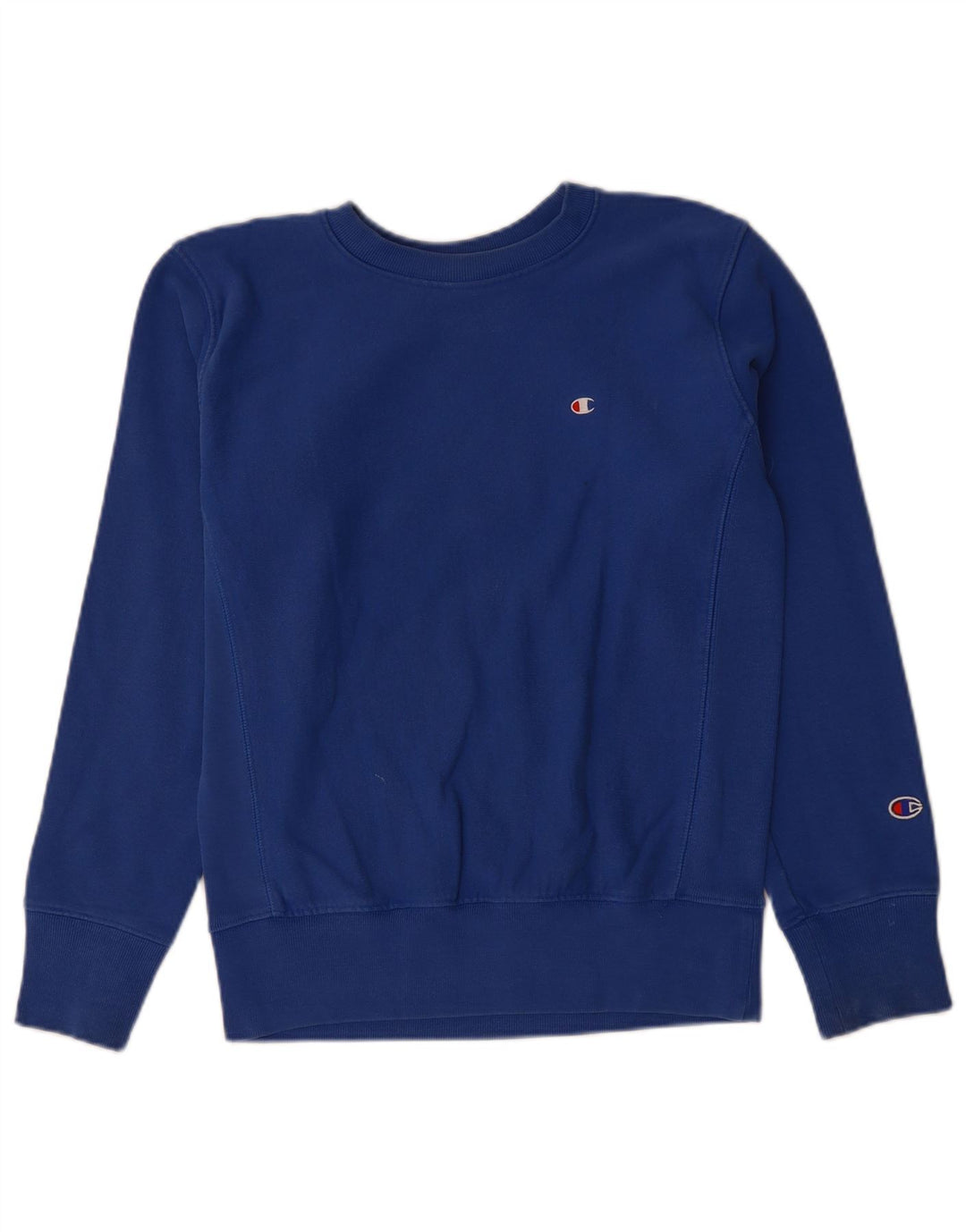CHAMPION Mens Sweatshirt Jumper Medium Blue Cotton