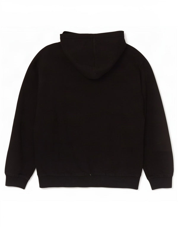 Hard Rock Cafe Hombre Valencia Graphic Sudadera con capucha Jumper XL Algodón negro