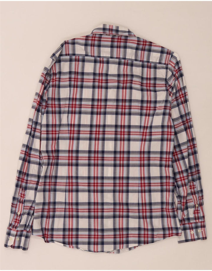 Barbour Camisa Entallada De Algodón A Cuadros Multicolor Mediano Hombre