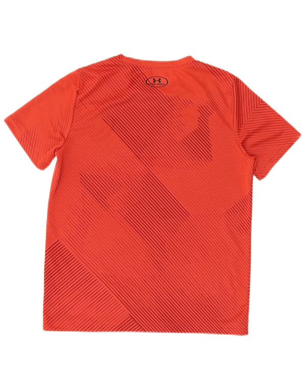UNDER ARMOUR Camiseta gráfica Heat Gear para niños 13-14 años Rojo Rayas